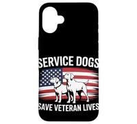 I cani guida salva la vita dei veterani Giornata dei veterani Custodia per iPhone 16 Plus