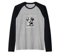 I Cani Hanno Piccoli Souls Che Know How to Heal a Heart Maglia con Maniche Raglan