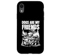 I cani mi insegnano cosa significa amicizia | Lealtà e pazienza Custodia per iPhone XR