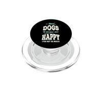 I cani mi rendono felice non così tanto PopSockets PopGrip per MagSafe