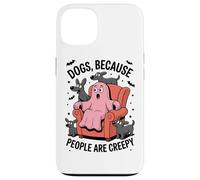 I cani permettono l'occupazione del divano di Halloween Custodia per iPhone 13