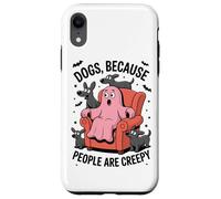 I cani permettono l'occupazione del divano di Halloween Custodia per iPhone XR