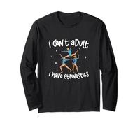 I Can't Adult Ho Ginnastica Ginnastica Divertente Maglia a Manica