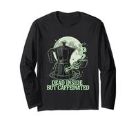 I Can't Argue with My Kids Skeleton Mom Coffee Design Maglia a Manica