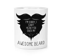 I Can'T Ascoltare You Sopra My Bellissimo Barba Trucco Pennello Matita Pentola -