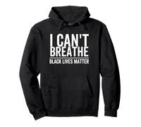I Can't Breathe Black Lives Matter, Razza, Diritto Civile Felpa con Cappuccio