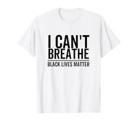 I Can't Breathe Black Lives Matter, Razza, Diritto Civile Maglietta