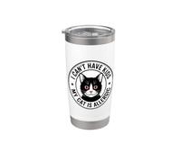 I Can't Have Kids My Cat Is Allergic Bicchiere termico in acciaio inox doppia parete