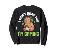 I Can't Hear You I'm Gaming Felpa