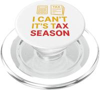 I Can't It's Tax Stagione Contabilità Divertente Contabile CPA PopSockets PopGrip per MagSafe