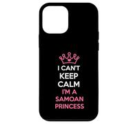 i can't keep calm i'm a Samoan Princess cute Custodia per iPhone 12 mini