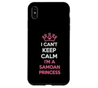 i can't keep calm i'm a Samoan Princess cute Custodia per iPhone XS Max