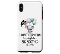 I Can't Keep Calm I'm Going to Be a Big Brother 2026 Big Bro Custodia per iPhone XS Max