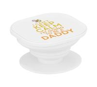 I Can't Keep Calm I'm Going to be a Daddy Parodie England - Impugnatura Grip di supporto e supporto video per smartphone, compatibile con tutti i modelli stampati in Francia