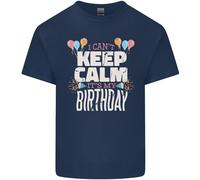I Can'T Keep Calm Its My Compleanno T-Shirt Ragazzi Ragazze