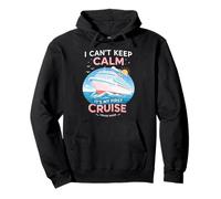 I Can't Keep Calm It's My First Cruise Birthday Trip 2026 Felpa con Cappuccio