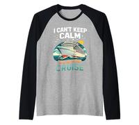 I Can't Keep Calm It's My First Cruise Birthday Trip 2026 Maglia con Maniche Raglan