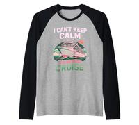 I Can't Keep Calm It's My First Cruise Birthday Trip 2026 Maglia con Maniche Raglan