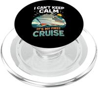 I Can't Keep Calm It's My First Cruise Birthday Trip 2026 PopSockets PopGrip per MagSafe