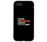 I Can't The Socket da 10 mm Missing Mechanics Tool Custodia per iPhone SE (2020) / 7/8