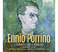 Ennio Porrino Ennio Porrino: I Canti Dell'esilio (CD) Album (PRESALE 18/07/2025)