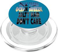 I capelli salati della brezza oceanica di Palm Tree non PopSockets PopGrip per MagSafe