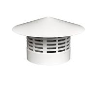 I Cappucci Antipioggia In PVC Per Camini Sono A Prova Di Uccelli, Scoiattoli E Anti-Intasamento. Sono Resistenti Ai Raggi UV E Al Freddo E Ne Prolungano La Durata(18 * 10.7 * 11cm/7 * 4.2 * 4.3in)