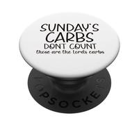 I CARBI DIVERTENTI DELLA DOMENICA NON CONTANO PopSockets PopGrip Adesivo