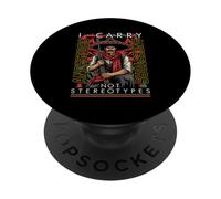 I Carry Antenati Non Stereotipi Storia Arte Cinco De Mayo PopSockets PopGrip Adesivo