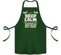 I Carusi Keep Calm It's My Compleanno Cotone Grembiule 100% Biologico