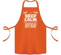 I Carusi Keep Calm It's My Compleanno Cotone Grembiule 100% Biologico