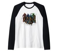 I Cavalieri dell’Apocalisse Maglia con Maniche Raglan