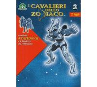I Cavalieri dello Zodiaco's 4 Tatuaggi 4 Stickers da Collezione
