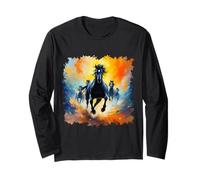 I Cavalli Stampeding Maglia a Manica