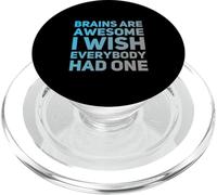 I cervelli divertenti del meme del cervello sono fantastici Vorrei che tutti ne avessero uno PopSockets PopGrip per MagSafe
