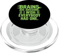 I cervelli divertenti del meme del cervello sono fantastici Vorrei che tutti ne avessero uno PopSockets PopGrip per MagSafe