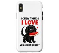 I Chew Things I Love You Might Be Next Bavaglio Custodia per iPhone X/XS