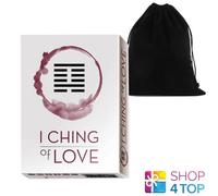 i-Ching D'Amore Oracolo Carte Deck Libro Ma Nishavdo Lo Scarabeo Con Borsa OR39