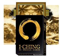 I CHING Oracolo Mazzo Carte Lunaea Weatherstone Esoteric Dicendo lo scarabeo New