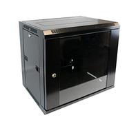 I-CHOOSE LIMITED Armadio di Rete per Server A Parete | Contenitore da 19 Pollici per Rack di Comunicazione per Reti | 9U 600mm (W) x 390mm (D) | Nero
