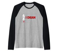I Chuan Wudang Arti Marziali Cinesi Maglia con Maniche Raglan
