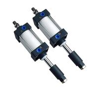 I cilindri pneumatici ad aria della serie SCJ da 40 mm hanno una regolabile a doppio effetto da 40 mm e una grande spinta(SCJ40X100-100,Without magnet)