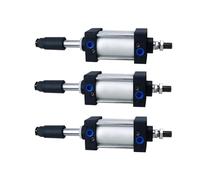 I cilindri pneumatici standard SCJ100 hanno una regolabile a doppio effetto da 100 mm e una grande spinta(SCJ100X150-100,Without magnet)