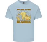 I Cinque Da Vedere In Africa Maglietta Safari Animali Per Bambini