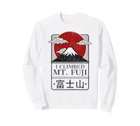 I Climbed Monte Fuji Tokyo Felpa