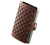 I-CLIP - Portafoglio originale Beach Club con scomparto portamonete, Coconut Shell