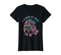 I Closed My Book To Be Here, Funny Book Lover Maglietta