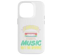 I Collect Music What's Your Superpower? Regalo divertente retrò Custodia per iPhone 14 Pro