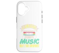 I Collect Music What's Your Superpower? Regalo divertente retrò Custodia per iPhone 16
