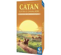 Giochi Uniti - CATAN Relaunch: Città e Cavalieri, Exp 5/6 - Gioco da tavolo, 3-6 Giocatori, 10+ Anni, GU825, Edizione italiana